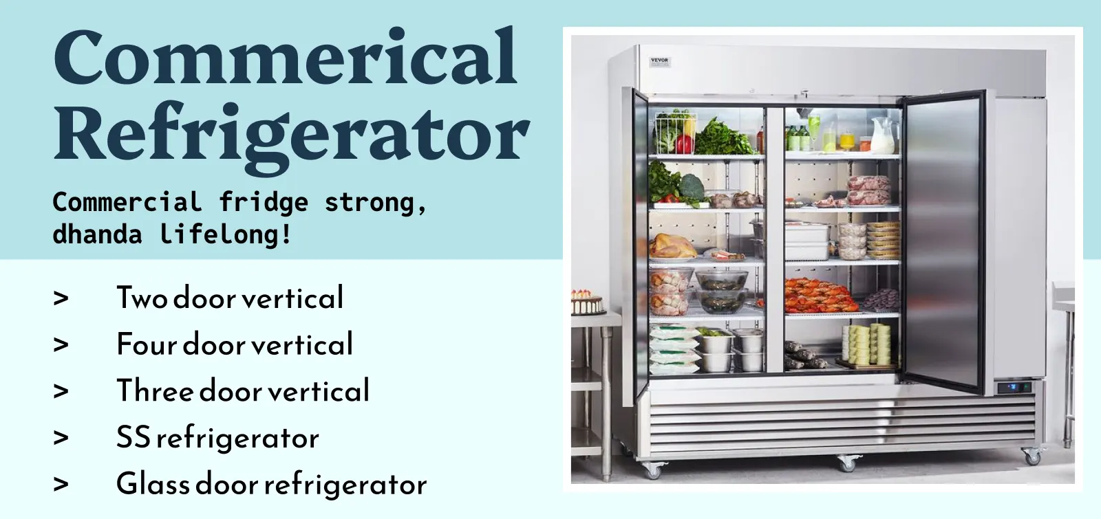 Commercial refrigerator manufacturer in bhopal