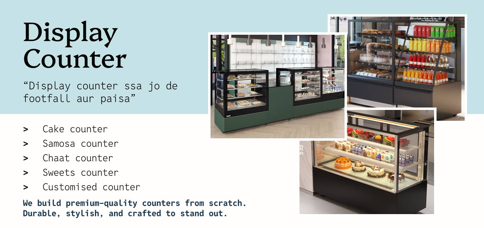 display counter