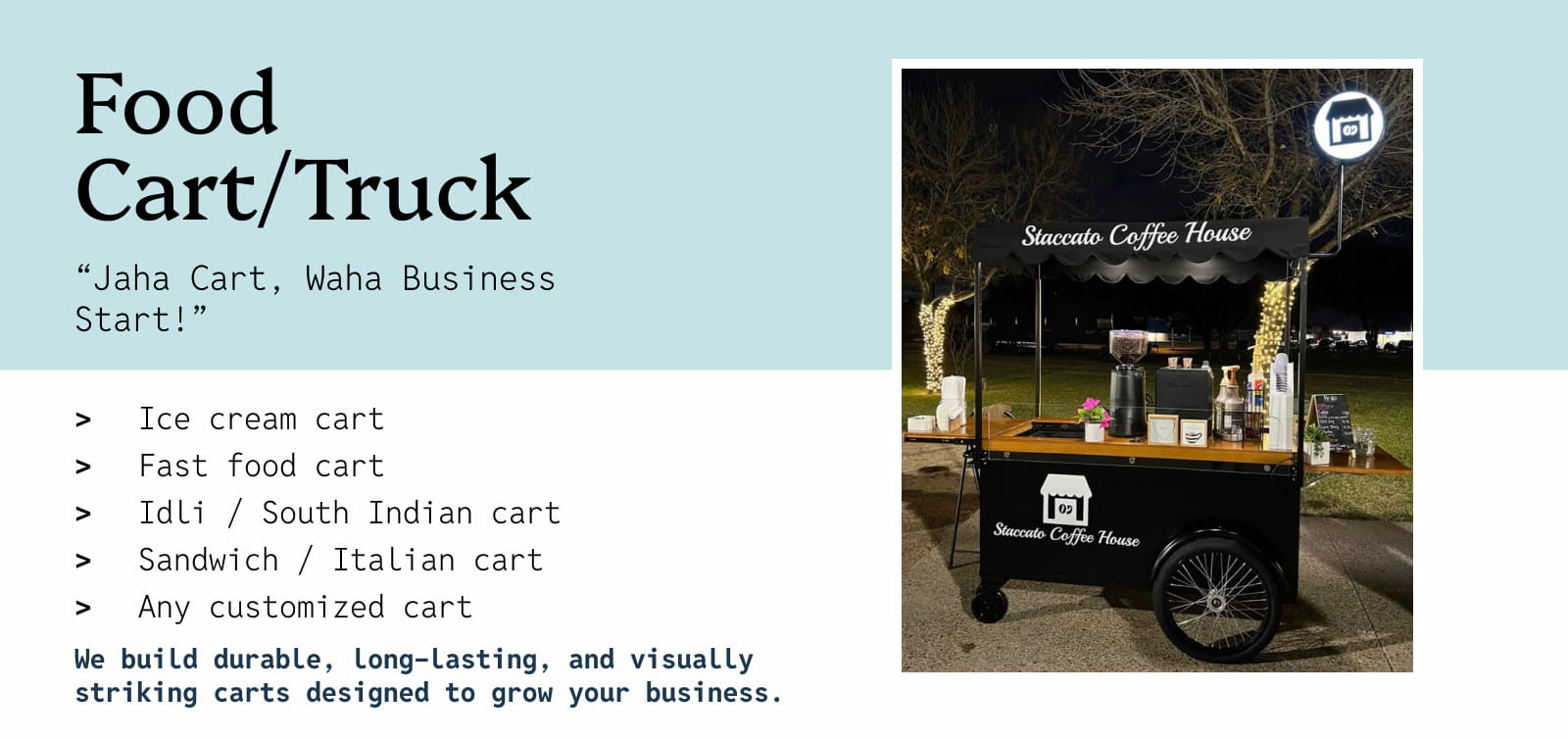 food cart