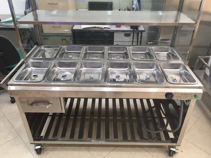 Ban marie table