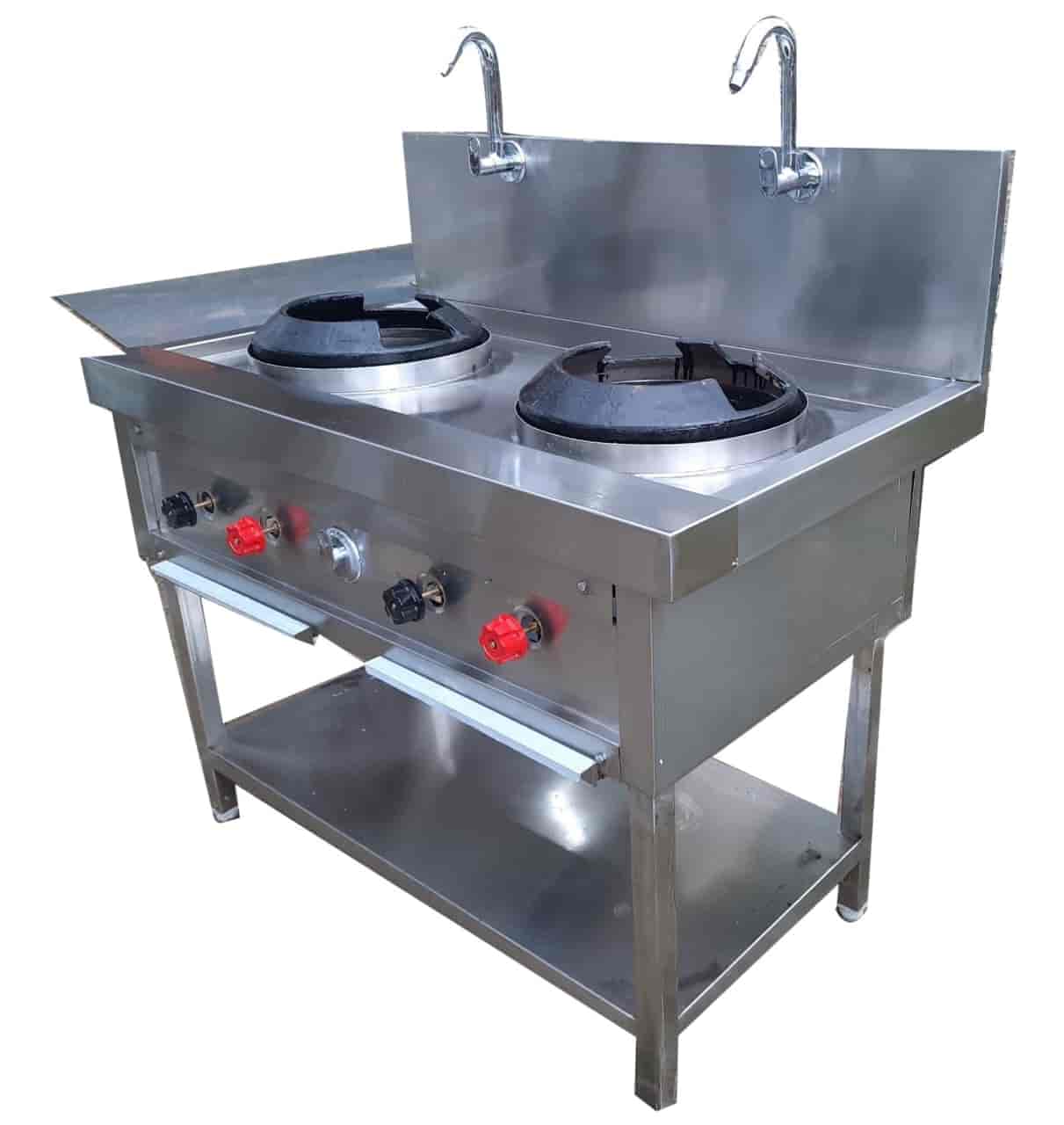 2 burner chinese stove