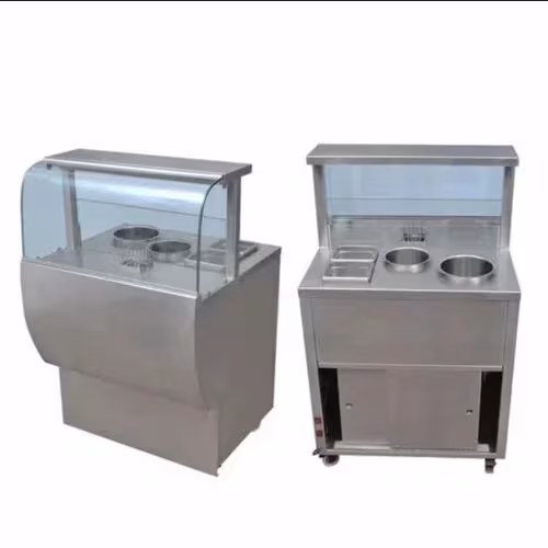 Samosa chaat Counter