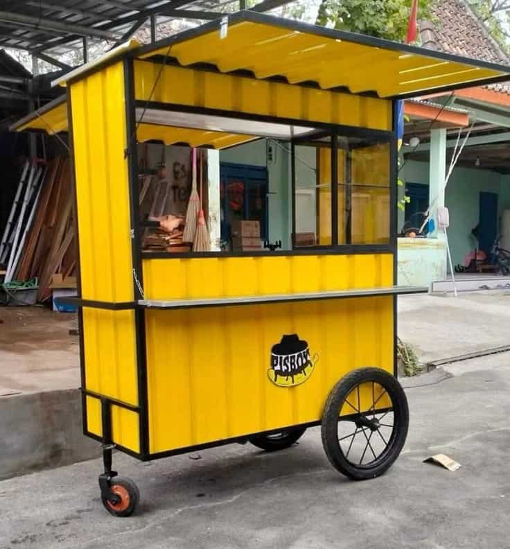 Small food cart