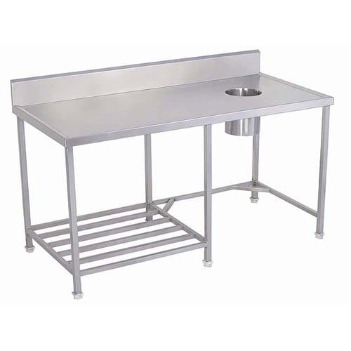 Steel working table